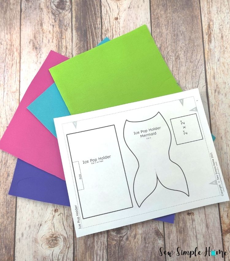 Cool Summer Ice Pop Holder | Sew Simple Home