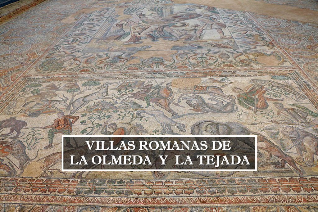 Visitando las Villas romanas de La Olmeda y La Tejada