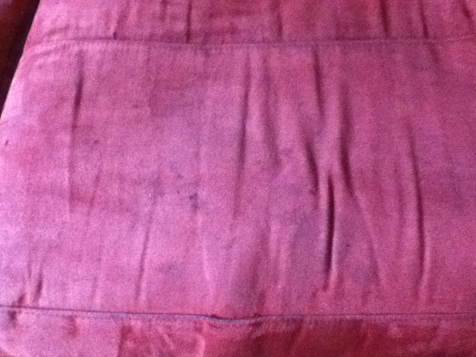 New English Mum in America How to clean your red microfiber couch!