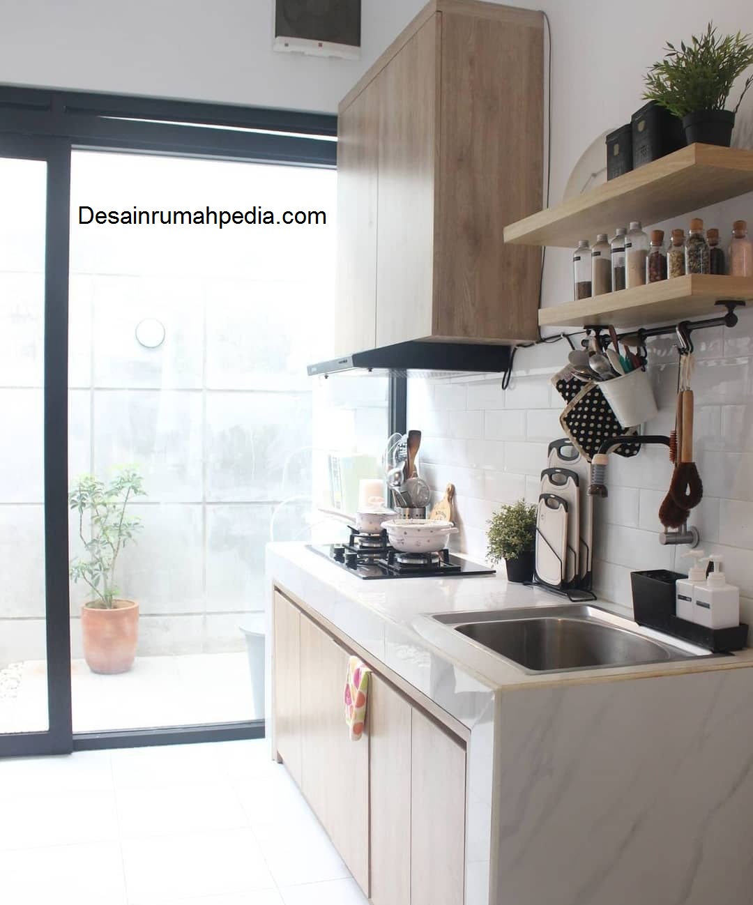 22 Dapur minimalis terbuka tipe 36