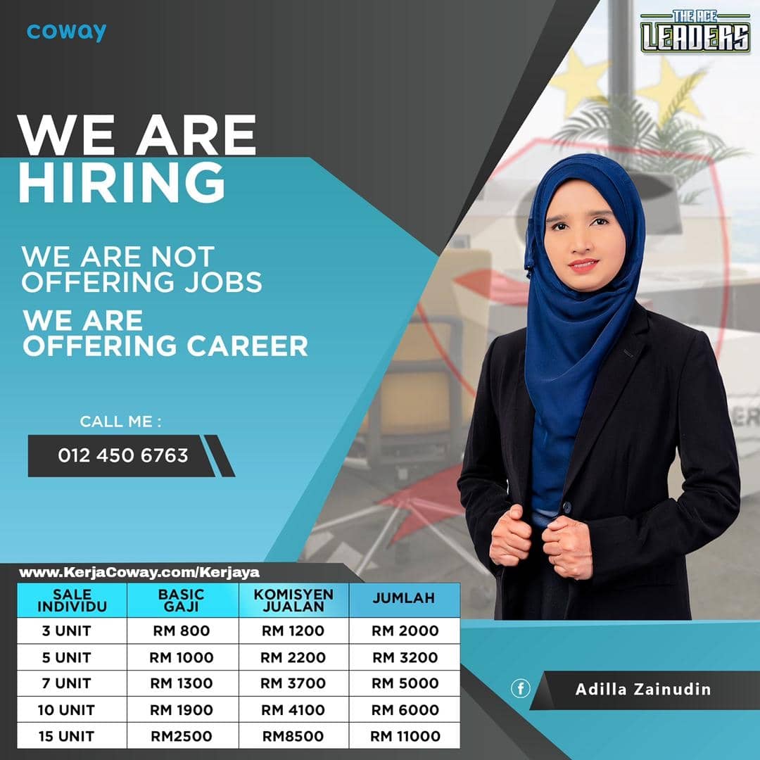 Coway Malaysia Sales Cara Jadi Agen Coway dan komisyen agent