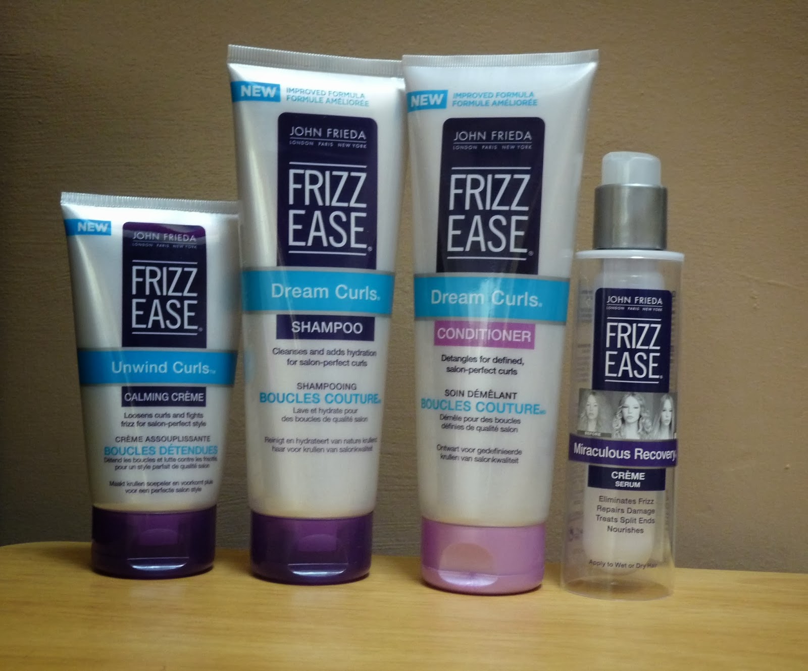 of LeeshaStarr: John Frieda FRIZZ-EASE Dream Curls collection review