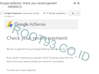 Mencairkan Uang Dari Google Adsense di Kantor Pos