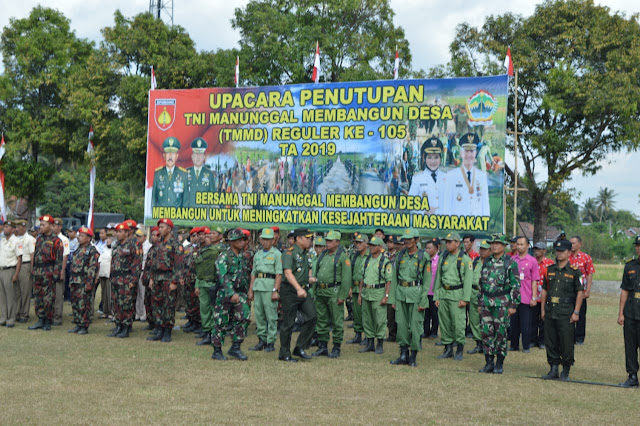 Danrem 074/Wrt Tutup TMMD Kodim Klaten, Semua Program Fisik dan Non Fisik Selesai 100 Persen 
