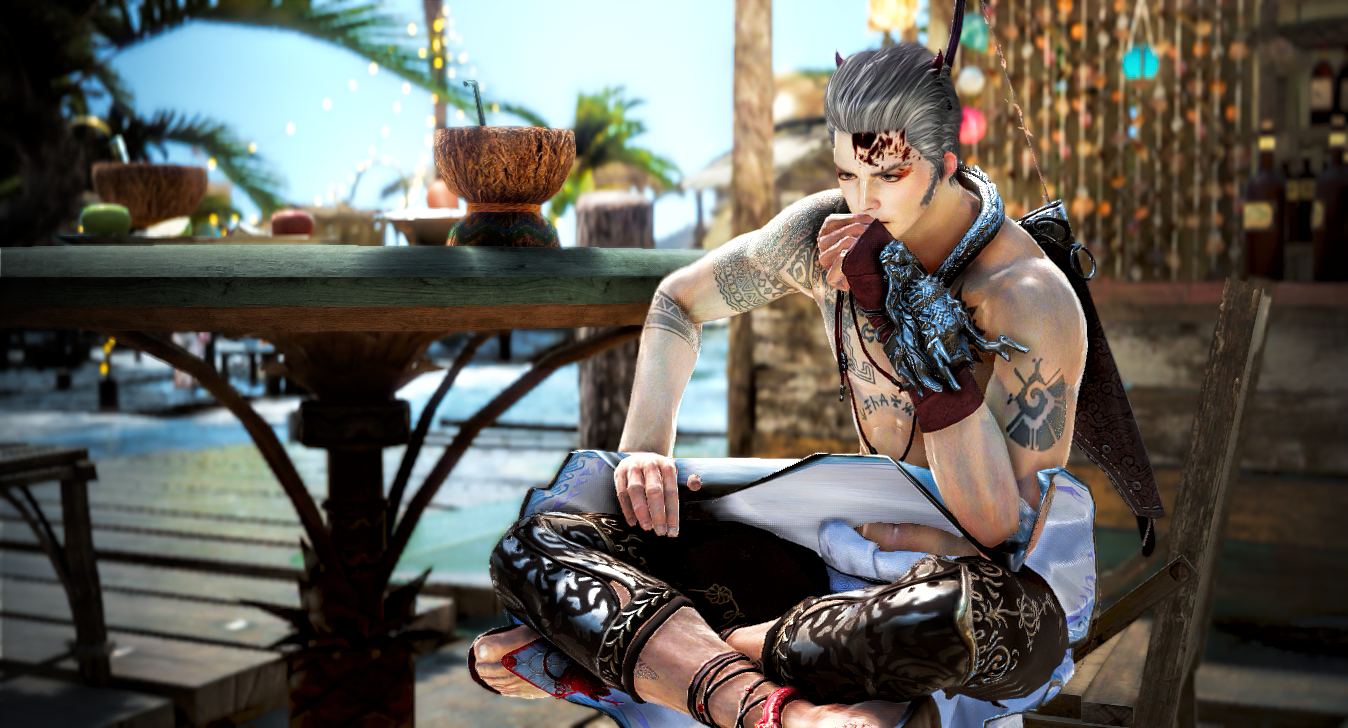 NINESAUR Black Desert Online Cantabile Outfit and El Pento Summer Outfit