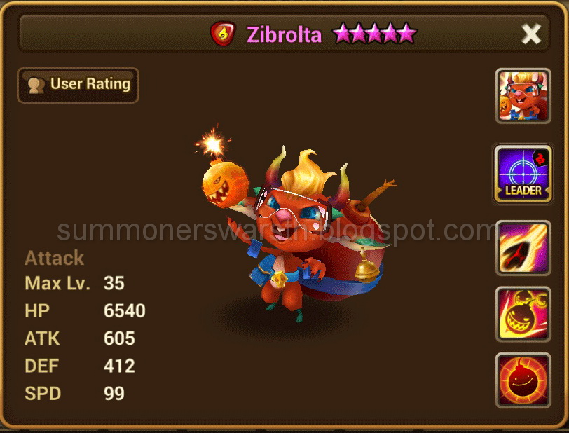 Kobold Bomber (Fire) Summoners War