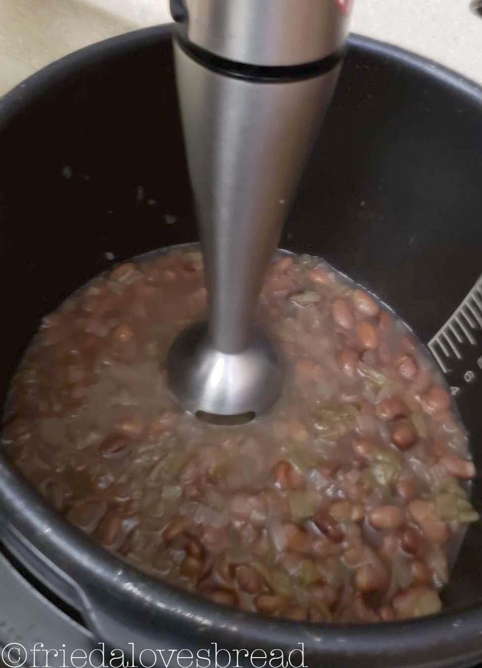 Frieda Loves Bread EASY Instant Pot Refried Beans No Soaking!