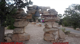 Hermits Rest Grand Canyon Entry arch
