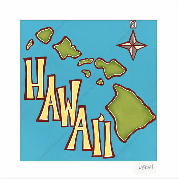 hawaii art heather brown