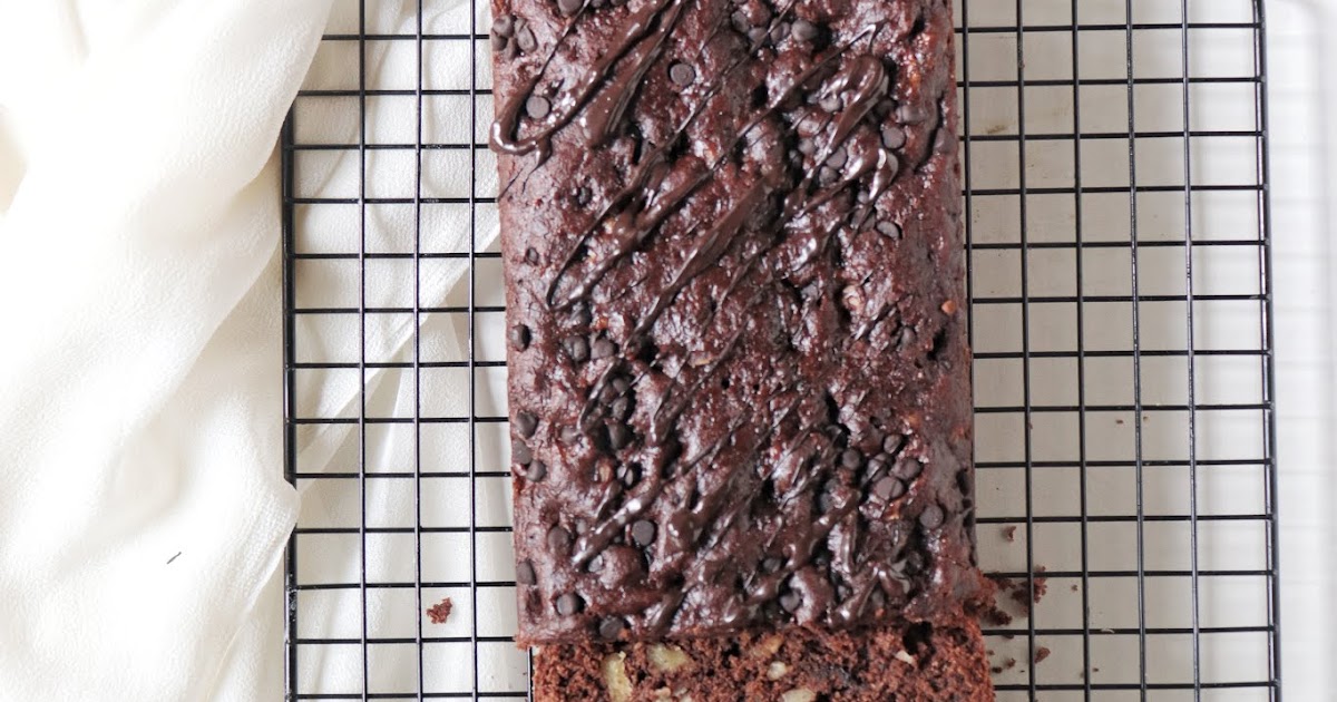 Chocolate Banana Walnut Loaf 