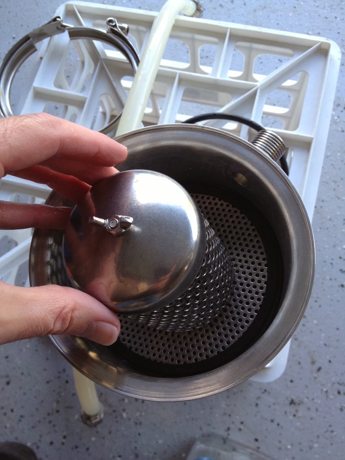 JABlog The Blichmann Hop Rocket In Action