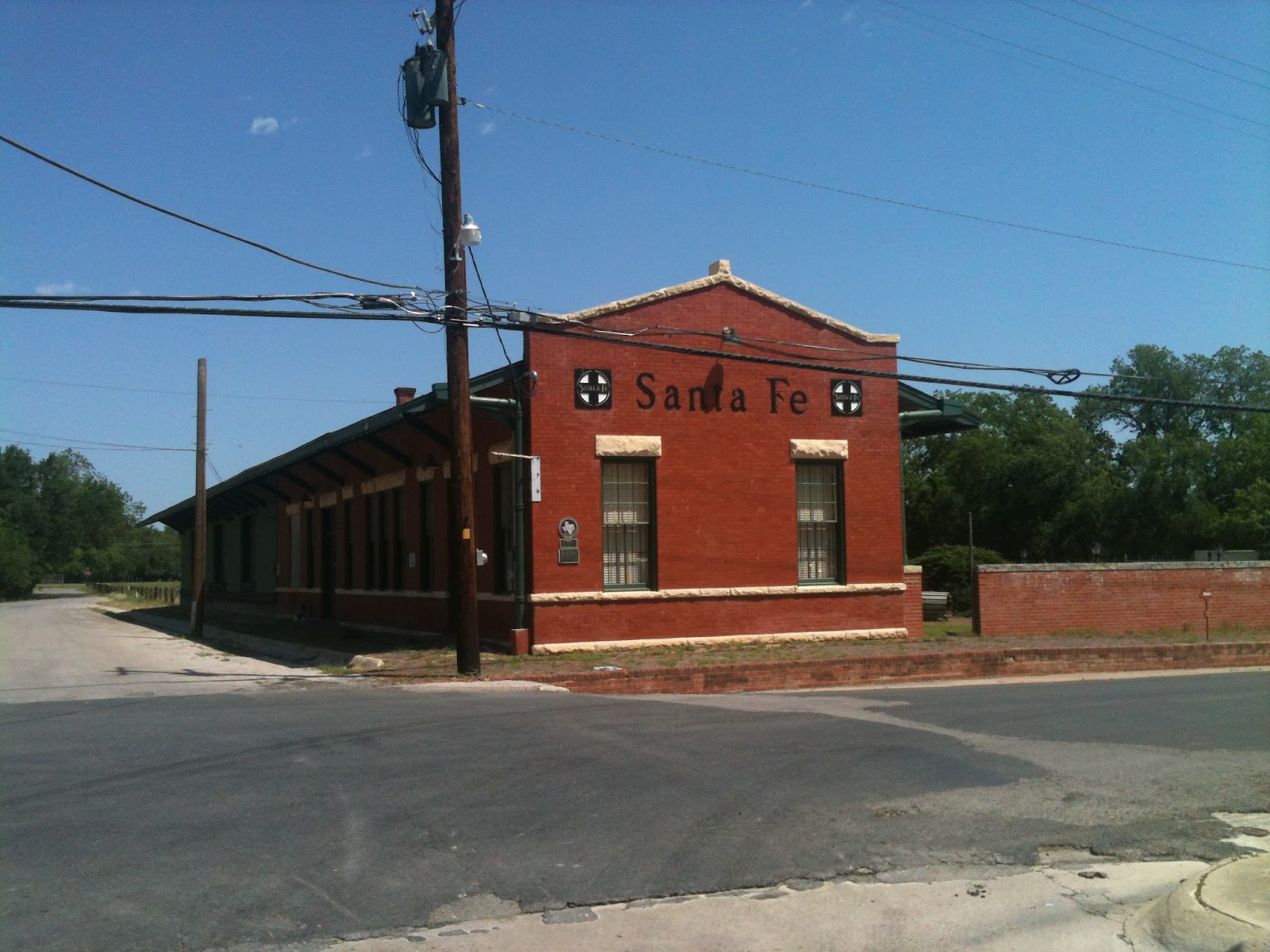 Texas Small Town Adventures Lometa Santa Fe Depot In desperate need