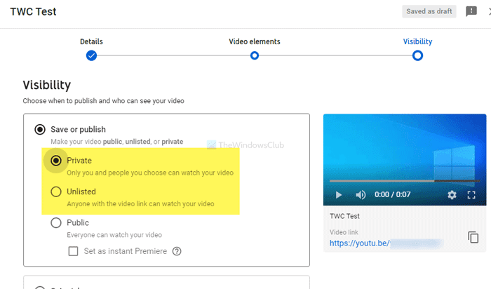 Cómo subir y compartir videos de YouTube de forma privada