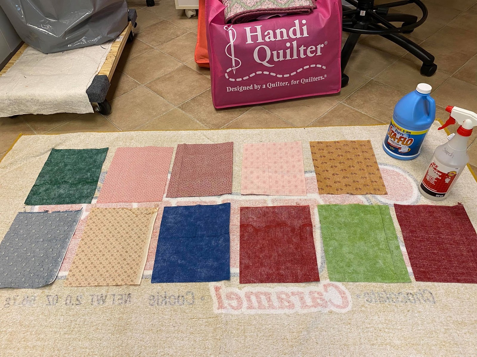 My Joyful Journey Starch Fabric for Precision