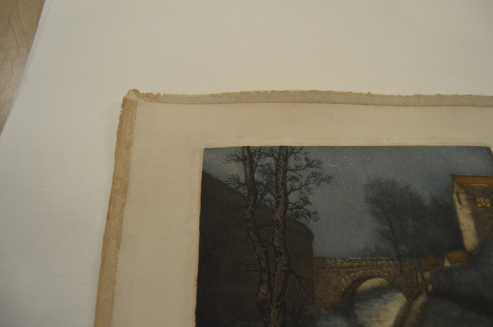 AnabelaArtist LITHOGRAPH RESTORATION