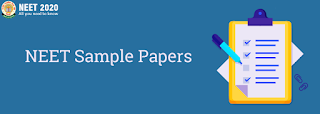 NEET Sample Papers, neet 2020 sample paper by nta, neet sample paper 2020 pdf download