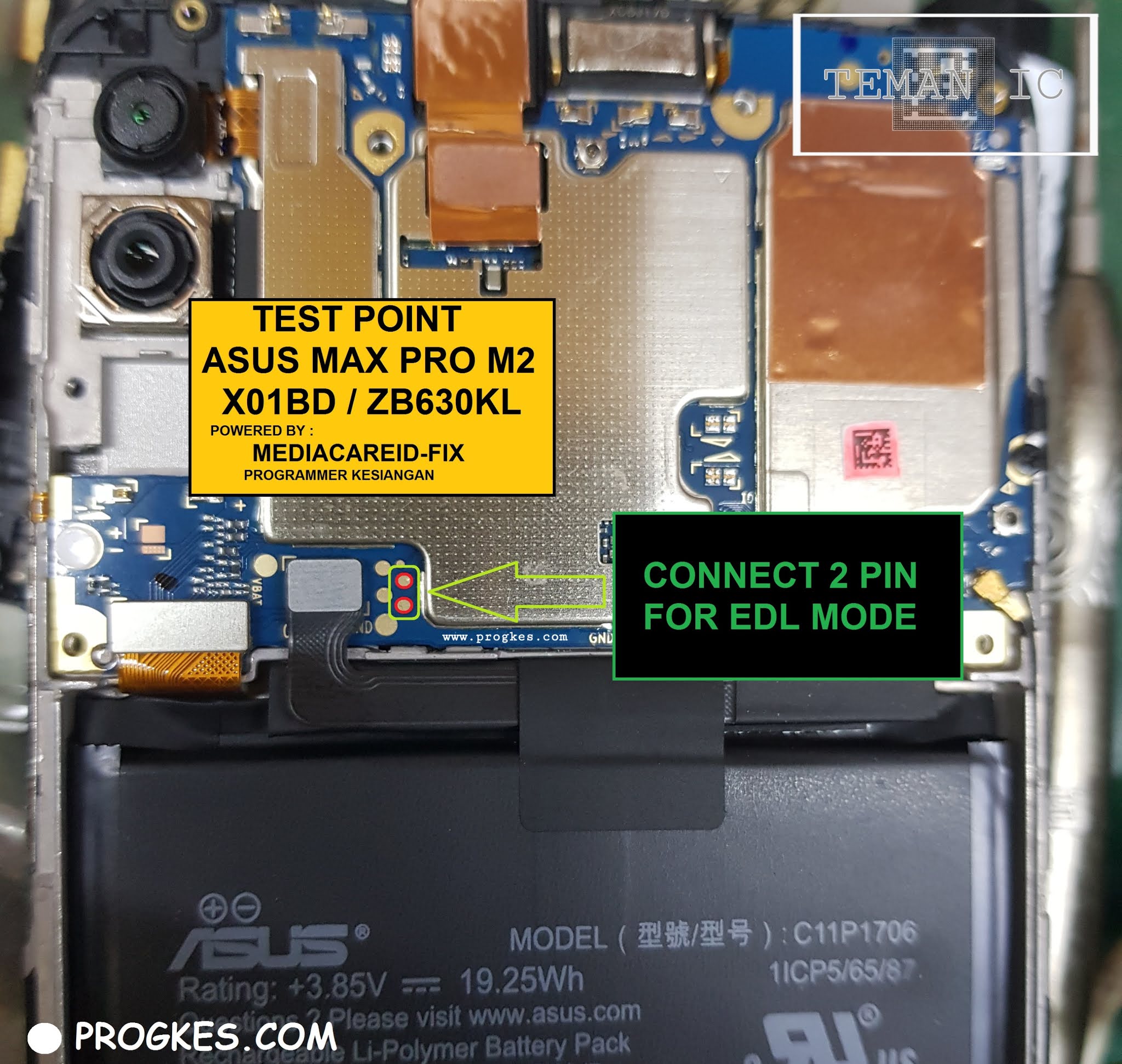 Asus Zenfone Max M2 Edl Point / Asus Xt00td Edl Point Gadget To Review