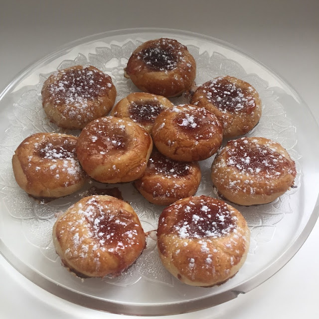 Mustikkaapiirat Pastelillos finlandeses de arándanos