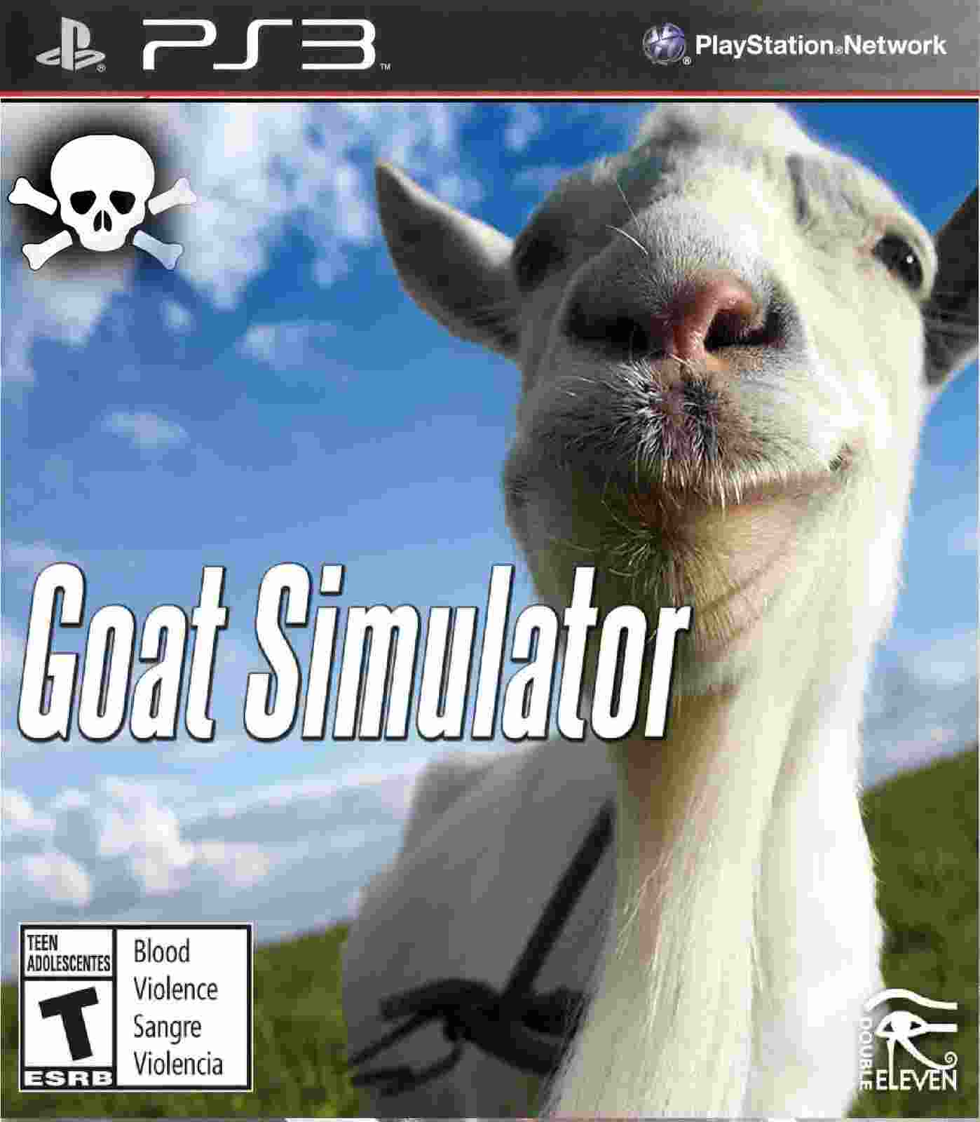 Козел 3 на телефон. Симулятор козла на пс3. Гоат симулятор 3. Goat Simulator ps4. Диск симулятор козла.
