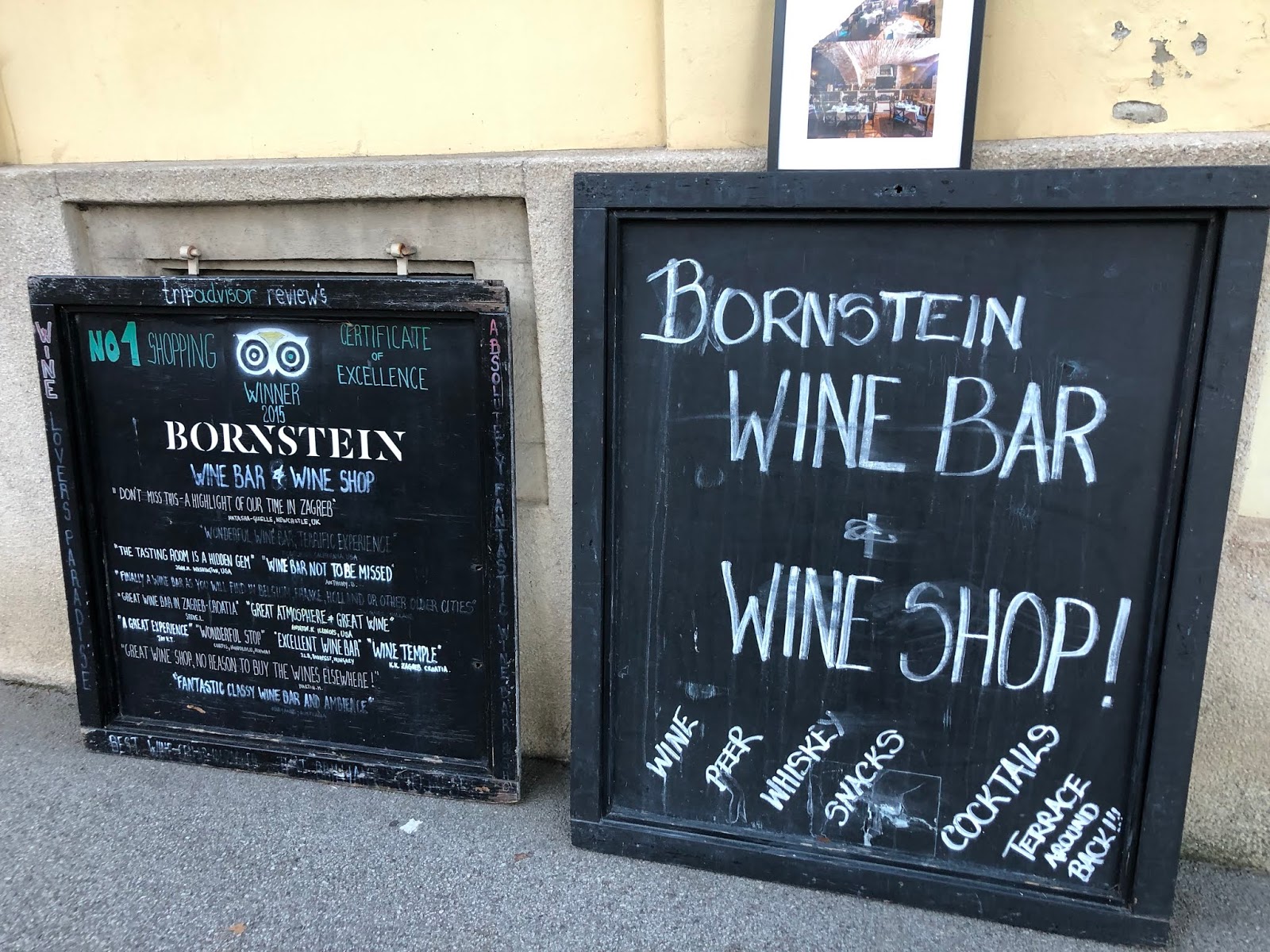 The Passionate Foodie Zagreb Bornstein Wine Bar & Shop (Part 5)