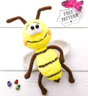 PATRON GRATIS ABEJA AMIGURUMI 41568