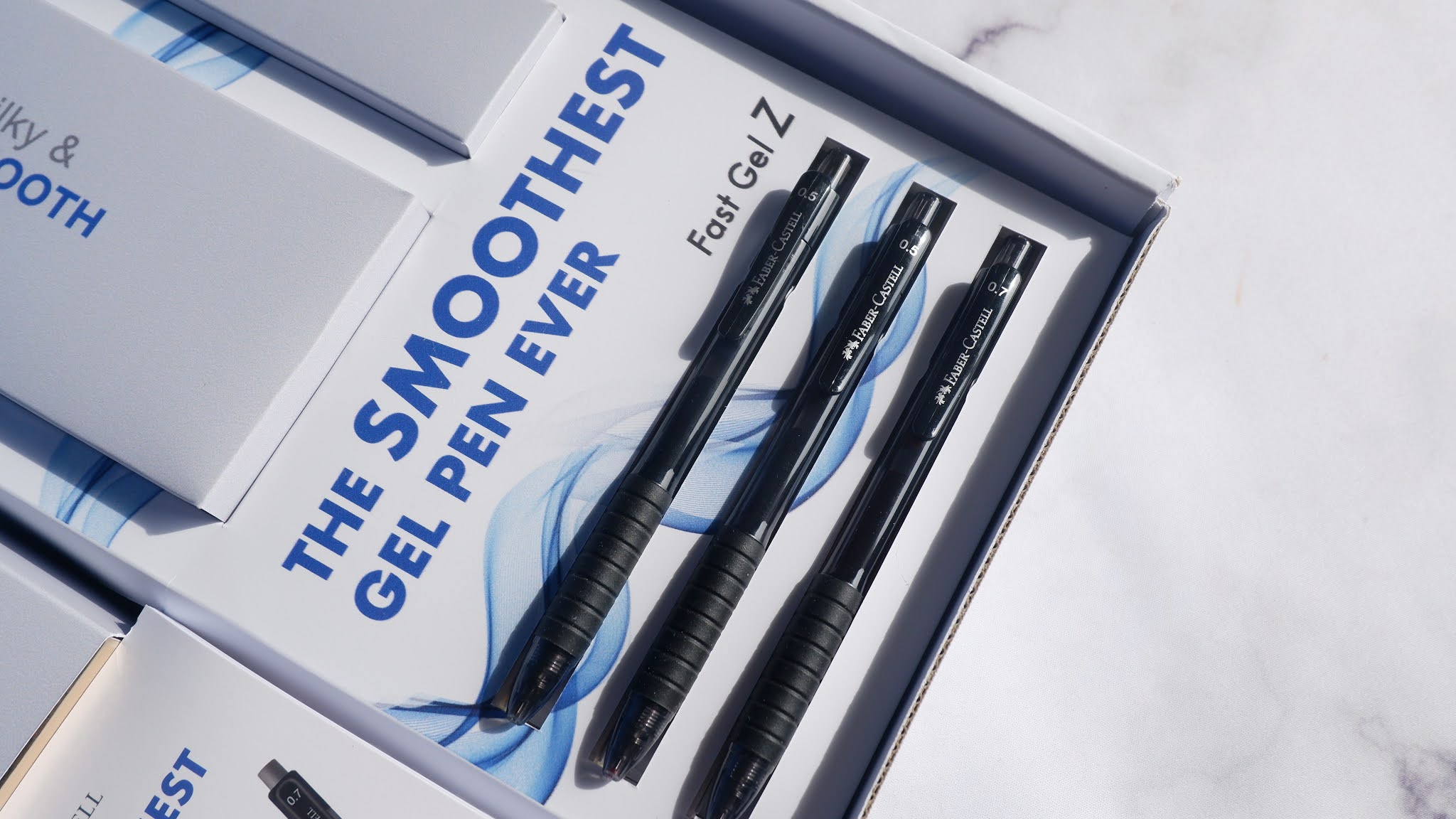 Sara Wanderlust FaberCastell Smoothest Gel Pen Fast Gel Z