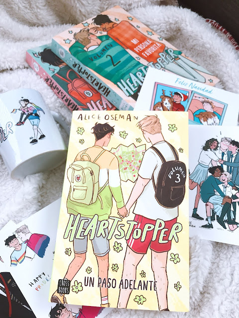 Reseña literaria Heartstopper Vol.3 Un paso adelante