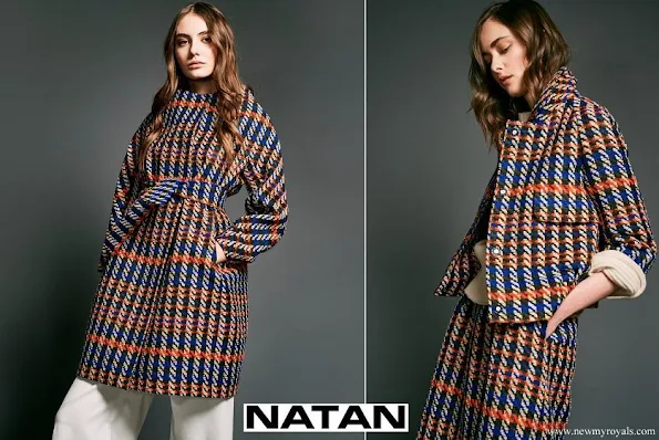 Queen Mathilde wore Natan dress and coat Belgian fashion house Natan