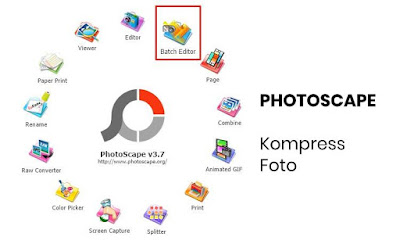 Cara Kompres Foto Sekaligus Banyak dengan Photoscape