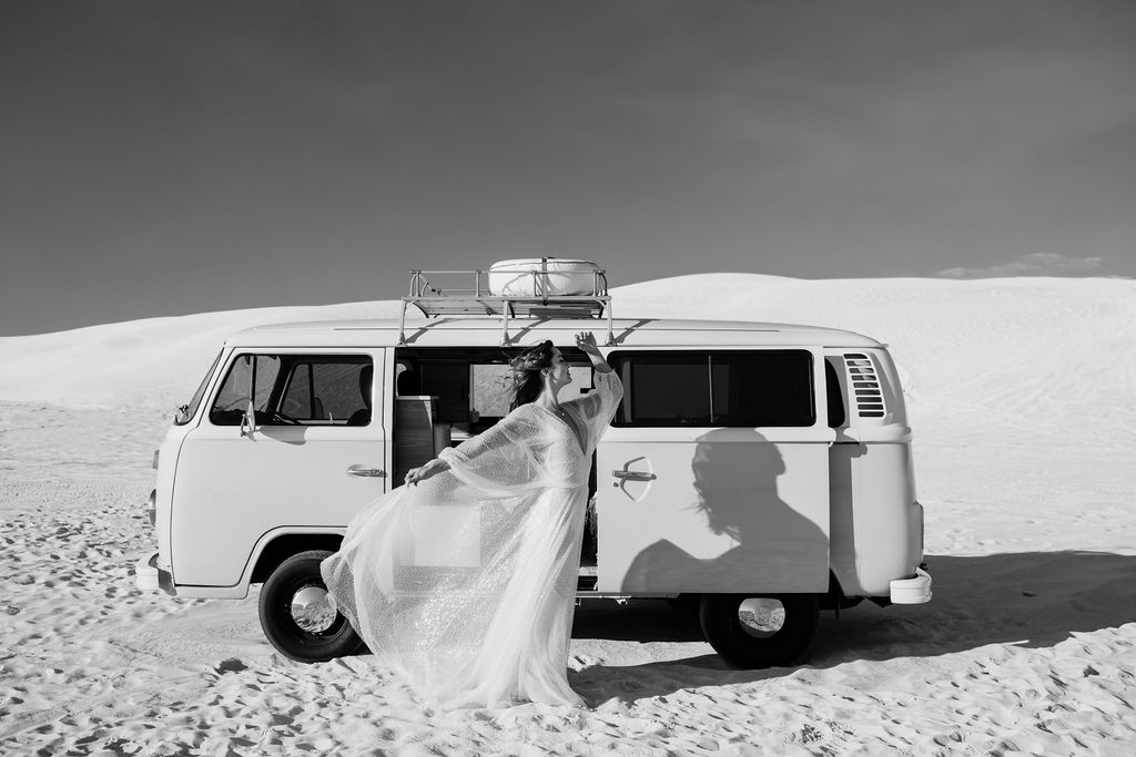 to the aisle australia | run away with me boho styled shoot perth Jypsea photography perth weddings sand dunes elopement bridal gowns hair makeup florals styled boho