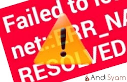 Cara Mengatasi Masalah 'Error loading recurso: net::ERR_NAME_NOT_RESOLVED'