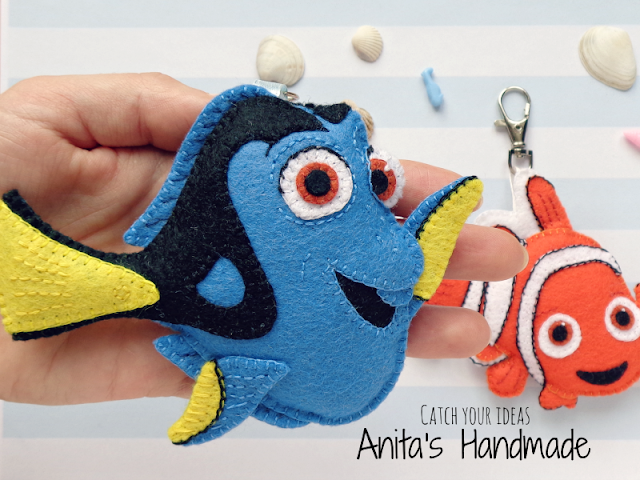 filc, felt, feltro, fieltro, rekodzielo, handmade, hand made, felt handmade felt hand made, nemo, dory, doris, finding nemo, finding dory, dory z filcu, felt dory, felt nemo, dory de feltro, nemo con fieltro, dory con fieltro, gdzie jest nemo, gdzie jest dory, rybka, ryba, rybki, ryba z filcu, rybka z filcu, rybki z filcu, filcowa Dory, filcowy nemo, dory z filcu, nemo z filcu, felt fish, brelok, breloczek, brelok z filcu, breloczek z filcu, filcowy brelok, filcowy breloczek, felt pendanr fish, felt pendant nemo, felt pendant dory, pendant dory, pendant nemo