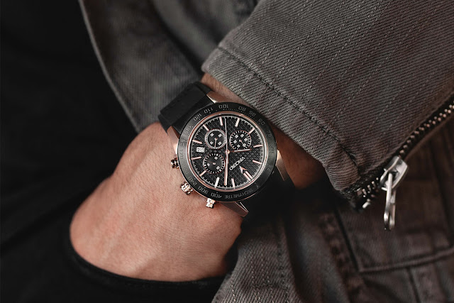 Vincero, The Rogue Rose Gold + Black