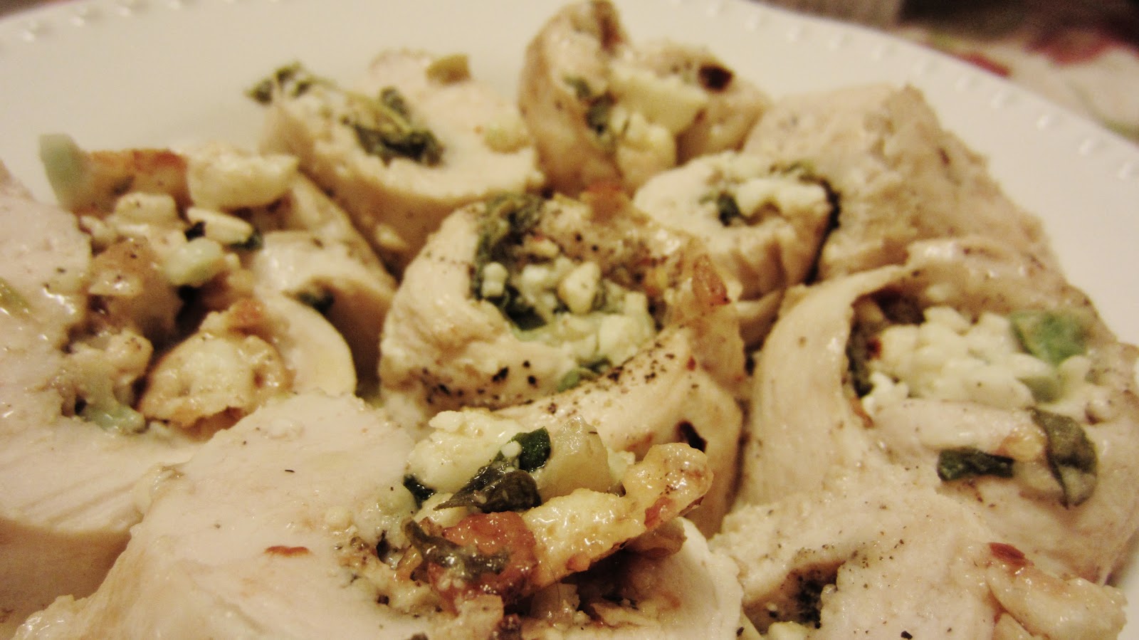 K.Chen in the Kitchen: Mediterranean Chicken Roulade