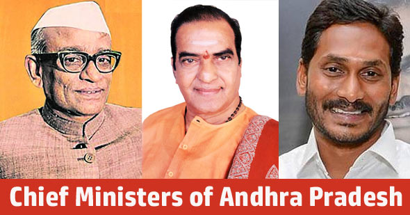 Chief Ministers of Andhra Pradesh