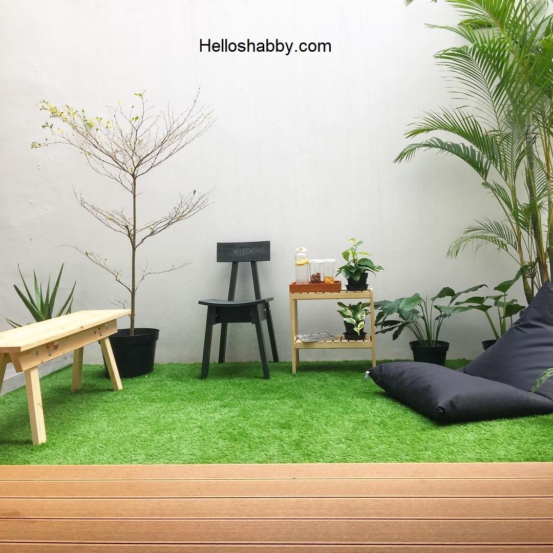 7 Desain Taman Belakang Ukuran 3x2 M Rumah Minimalis, Terlihat Lebih
