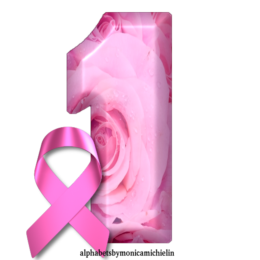 M. Michielin Alphabets: ALFABETO OUTUBRO ROSA COM ROSAS, LETRAS ...