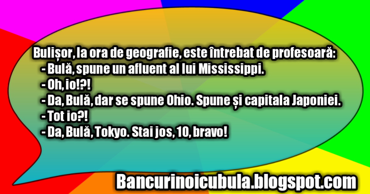 Bancuri Noi cu Bula, Bancuri Haioase, Bancuri Tari, Bancuri Amuzante