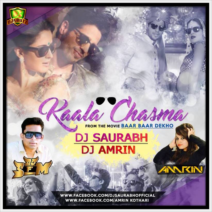 kala chashma remix dj saurabh amrin kothari mix