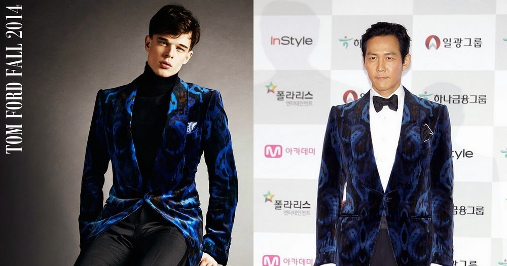 Lee Jung-Jae en Tom Ford - 51st Daejong Film Awards in Seoul