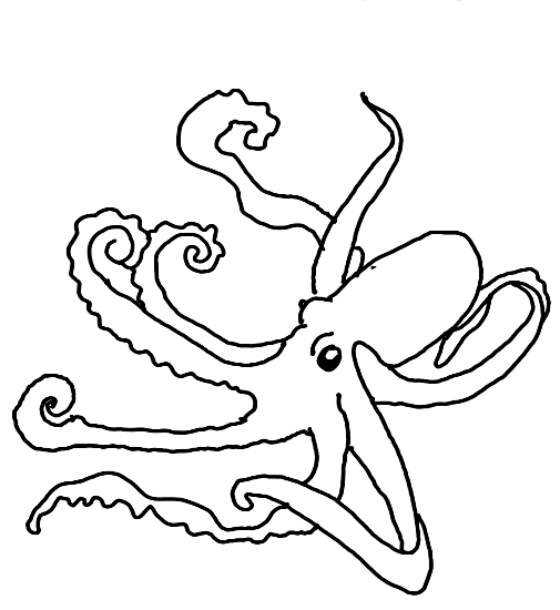 printable coloring pages octopus - photo #41
