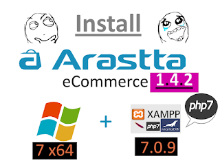 Install Arastta 1.4.2 PHP shopping cart eCommerce on Windows tutorial 