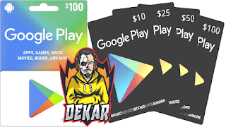 طريقة الحصول على بطاقات غوغل بلاي