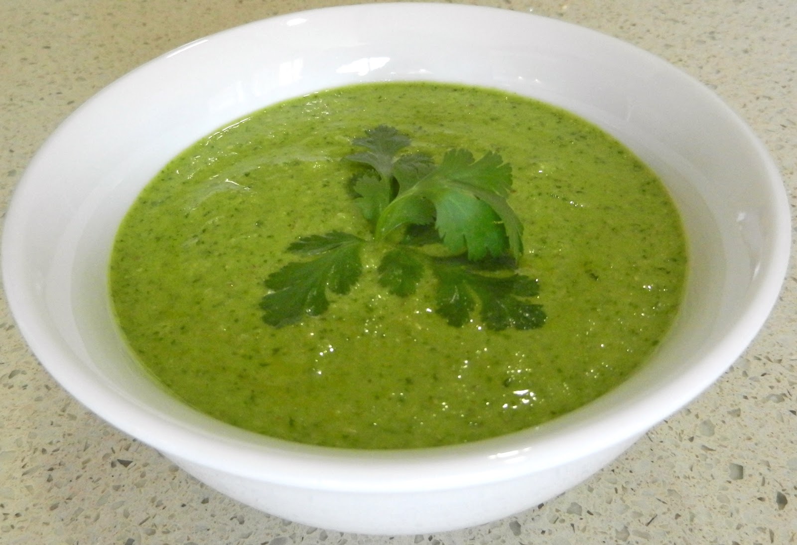 Living on Pulse: Coriander Dipping Sauce