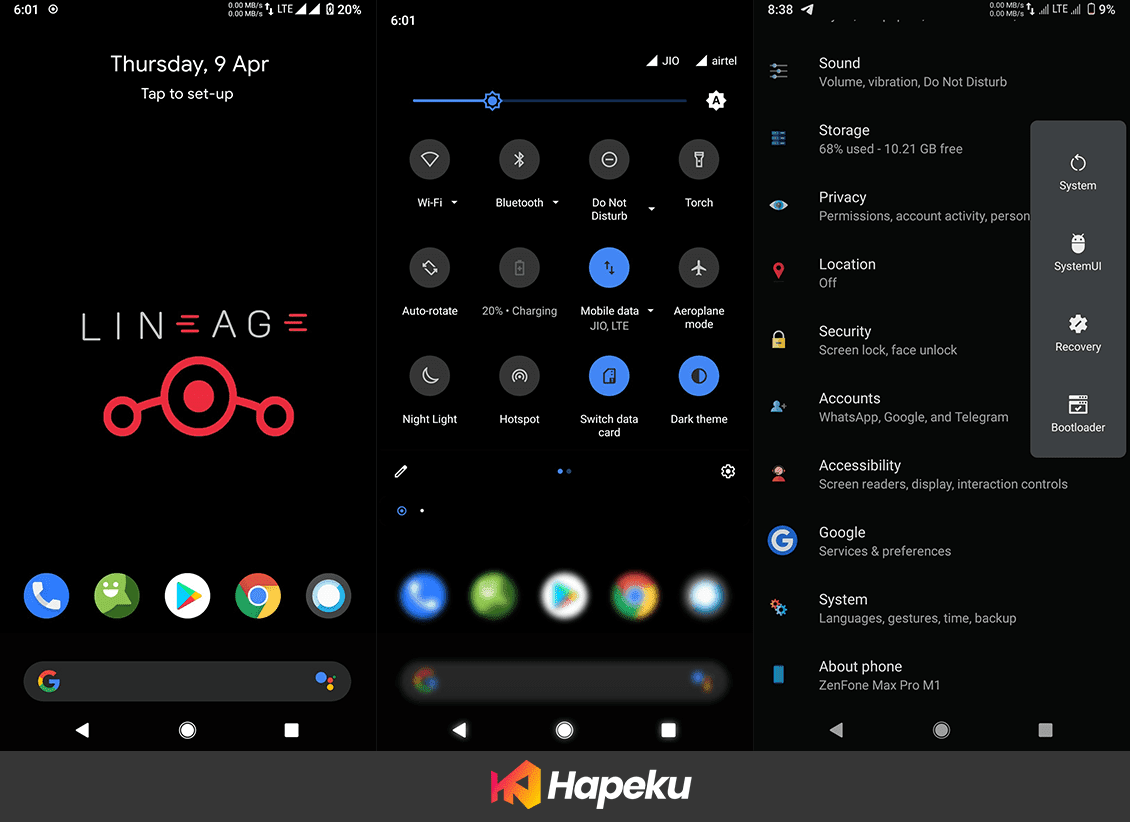 Screenshot ROM Lineage OS X Asus Zenfone Max Pro M1 Screenshot ROM Lineage OS X Asus Zenfone Max Pro M1