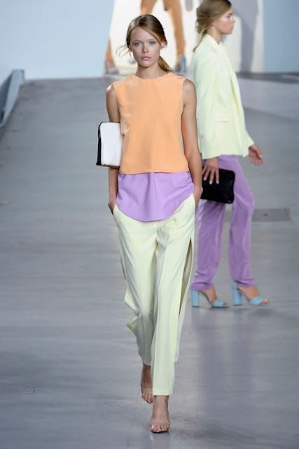 Look do dia - Chanel  colecção primavera verão Boa coordenação de tons suaves