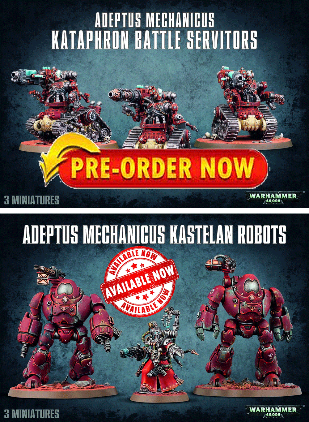 Dicehead Store Updates Blog New Adeptus Mechanicus Models from GW