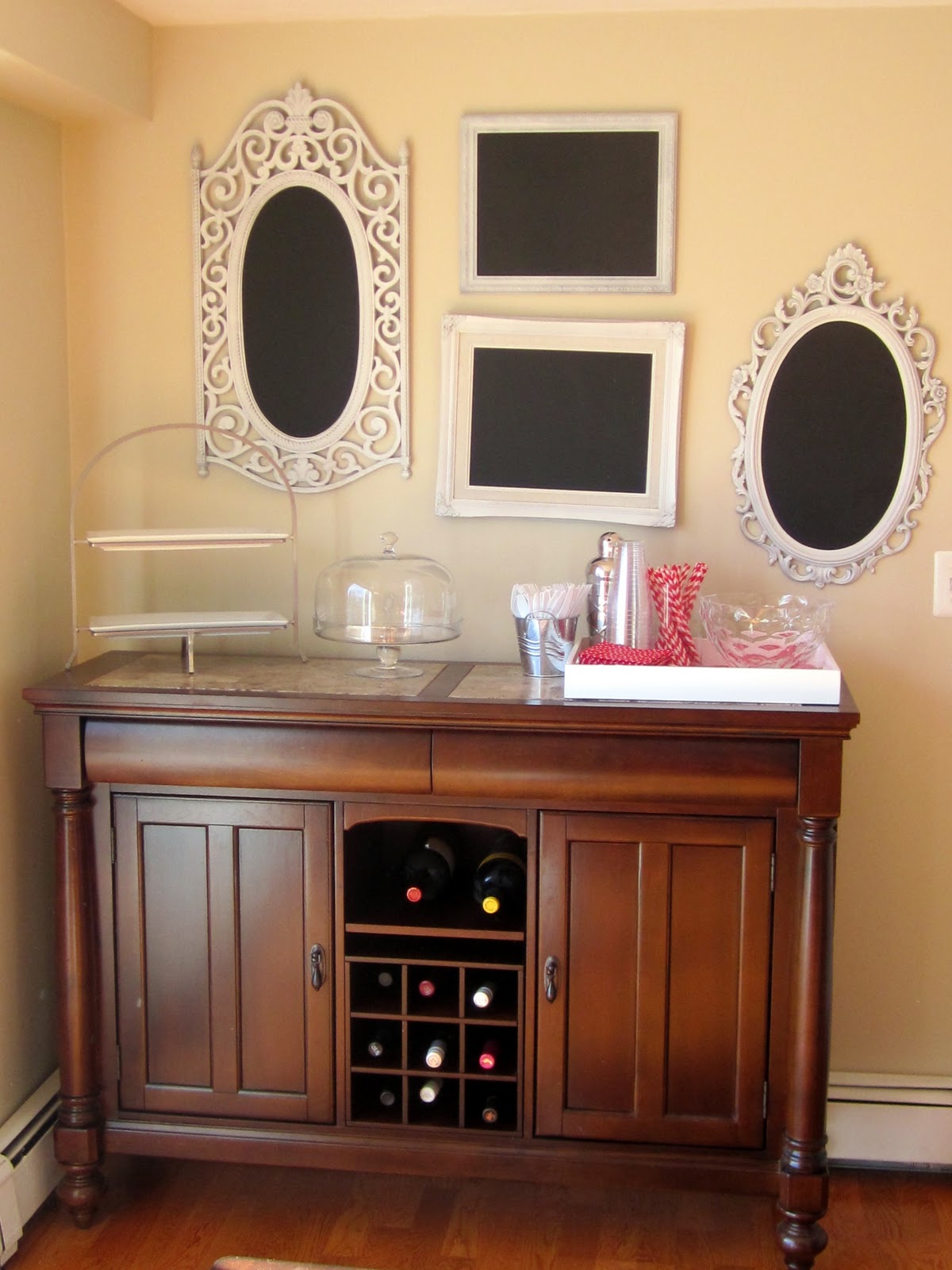 The Nest Chapter DIY Chalkboard Gallery Wall