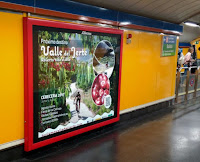 El Valle del Jerte se promociona en el Metro de Madrid