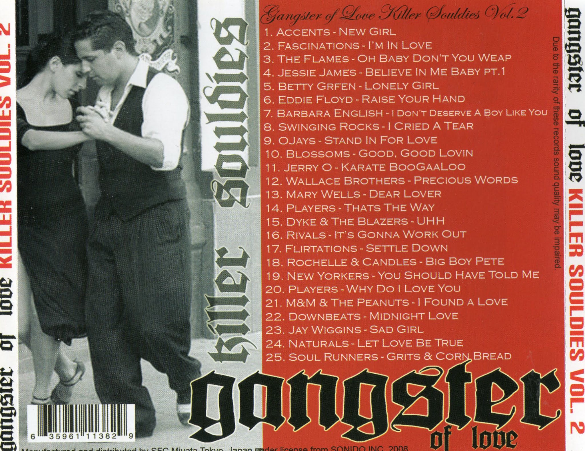 Mex Cali Soul Oldies Gangster_Of_LoveKiller_Souldies_Vol._14